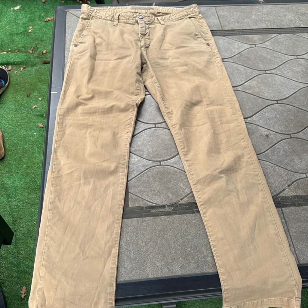 Eredi Pisano Slim Fit Pants 38 Made In Italy